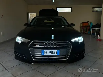 Usata Audi A4 122 CV (89 kW) 2017 Nero Station wagon