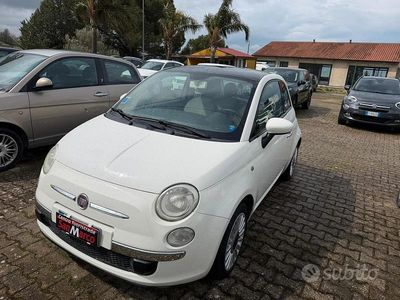 Usata Fiat 500 Lounge 69 CV (50 kW) 2008 Bianco Berlina