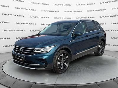 Usata VW Tiguan Elegance 150 CV (110 kW) 2021 Verde SUV
