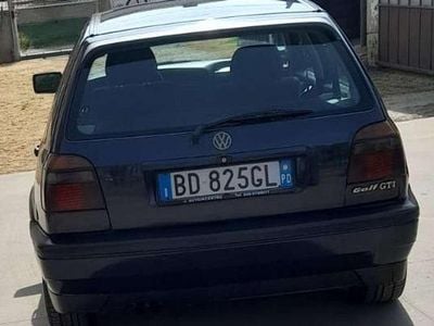 Usata VW Golf III GTI 116 CV (85 kW) 1994 Blu/azzurro Berlina