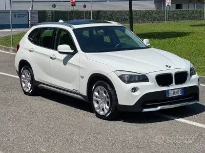 Usata BMW X1 143 CV (105 kW) 2011 Bianco SUV