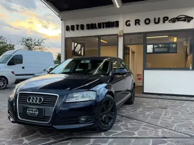 Usata Audi A3 Attraction 160 CV (117 kW) 2008 Blu Utilitaria