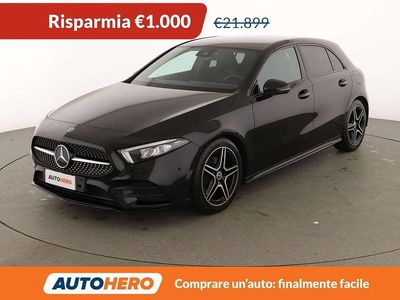 Usata Mercedes A180 Premium 116 CV (85 kW) 2018 Nero Berlina