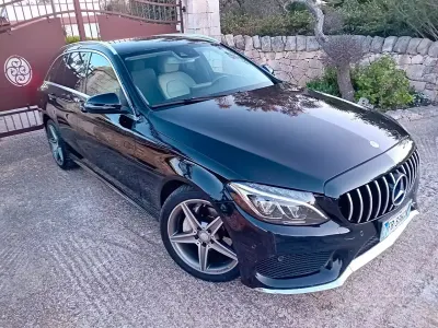 Usata Mercedes C220 Premium 170 CV (125 kW) 2016 Nero Station wagon