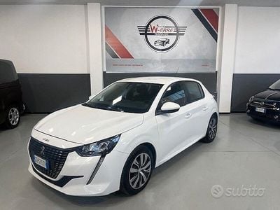 Usata Peugeot 208 Active 75 CV (55 kW) 2020 Bianco Utilitaria