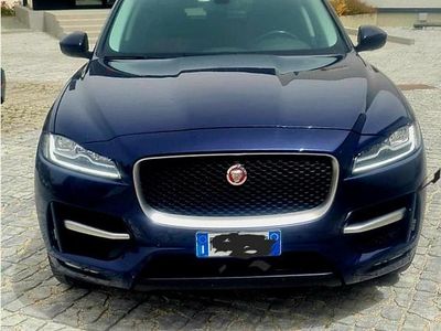 Usata Jaguar F-Pace R-Sport 340 CV (250 kW) 2017 Blu SUV