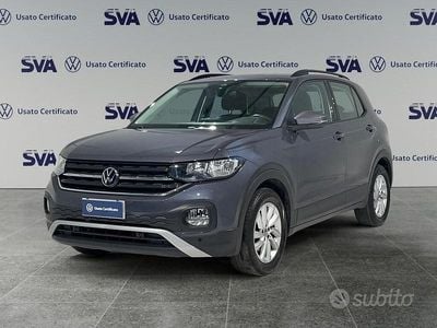 Usata VW T-Cross Style 110 CV (80 kW) 2022 Grigio SUV