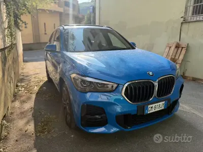 Usata BMW X1 M Sport 190 CV (139 kW) 2021 Blu SUV