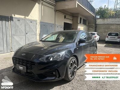 Usata Ford Focus ST-Line 125 CV (91 kW) 2021 Nero Utilitaria