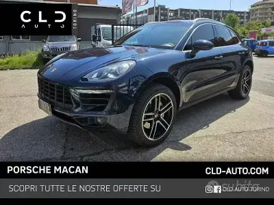 Usata Porsche Macan 250 CV (183 kW) 2015 Blu/azzurro SUV