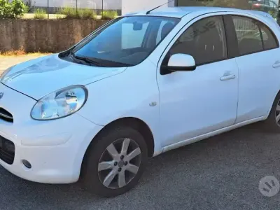 Usata Nissan Micra Acenta 80 CV (58 kW) 2013 Bianco Utilitaria