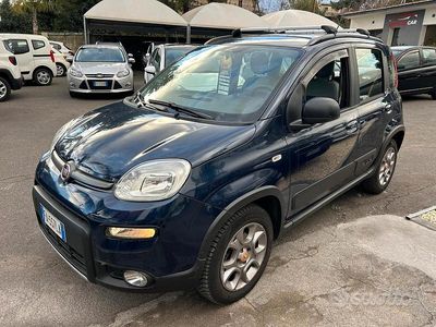 Usata Fiat Panda 4x4 S 95 CV (69 kW) 2015 Blu Utilitaria