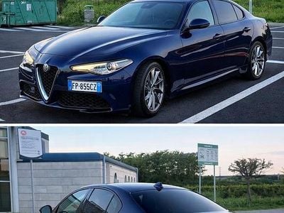 Usata Alfa Romeo Giulia 150 CV (110 kW) 2018 Blu Berlina