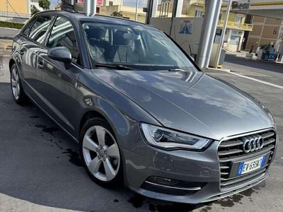 Usata Audi A3 Ambition 105 CV (77 kW) 2014 Grigio Berlina