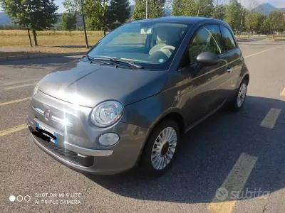 Begagnad Fiat 500 Easy 69 HK (50 kW) 2013 Grå Sedan