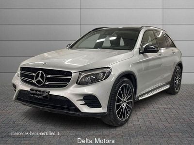 Usata Mercedes GLC250 204 CV (150 kW) 2018 Grigio chiaro metallizzato SUV