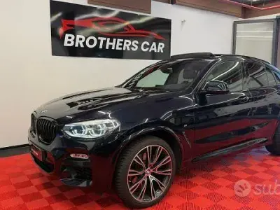 Begagnad BMW X4 M Sport 190 HK (139 kW) 2019 Blå SUV