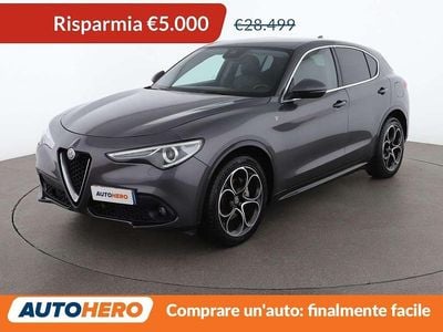 Usata Alfa Romeo Stelvio Ti 210 CV (154 kW) 2021 Grigio SUV