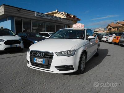 Usata Audi A3 Sport 110 CV (80 kW) 2015 Bianco Berlina