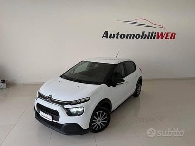 Usata Citroën C3 Feel 101 CV (74 kW) 2020 Bianco Utilitaria