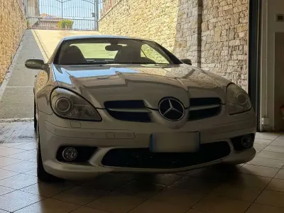 Usata Mercedes SLK200 AMG 163 CV (119 kW) 2004 Argento Cabrio
