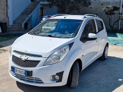 Usata Chevrolet Spark 68 CV (50 kW) 2010 Bianco Utilitaria