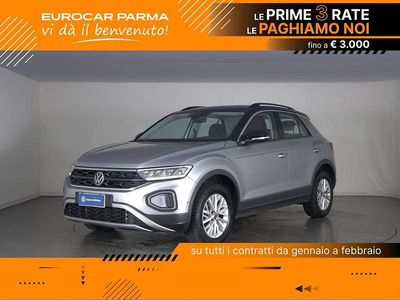 Usata VW T-Roc Life 150 CV (110 kW) 2022 Pyrit silver metallizzato SUV