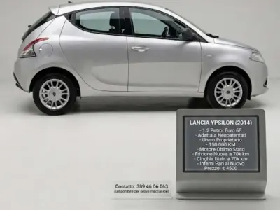 Usata Lancia Ypsilon 69 CV (50 kW) 2014 Utilitaria