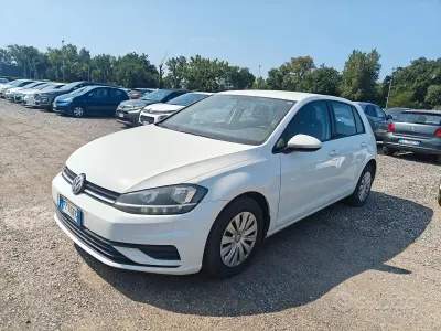 Usata VW Golf VII 116 CV (85 kW) 2018 Bianco Berlina