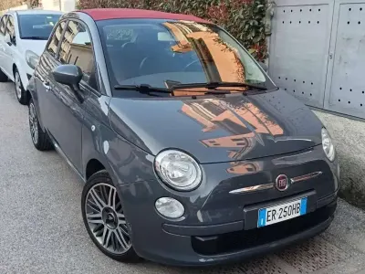 Usata Fiat 500C 69 CV (50 kW) 2013 Grigio Cabrio
