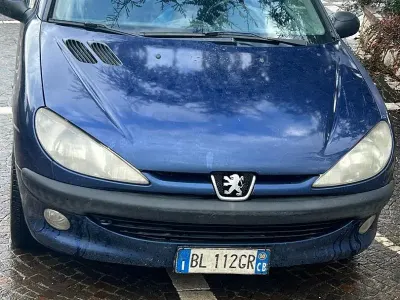 Usata Peugeot 206 2000 Blu Utilitaria