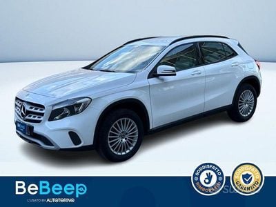 Usata Mercedes GLA180 Business 109 CV (80 kW) 2018 Bianco pastello SUV