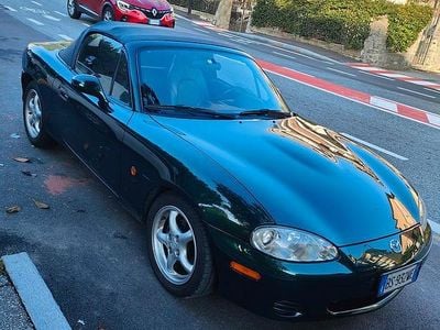 Usata Mazda MX5 110 CV (80 kW) 2001 Verde Cabrio