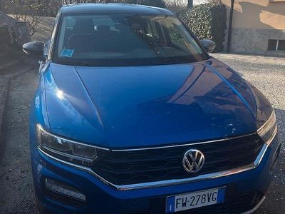 Usata VW T-Roc Advance 150 CV (110 kW) 2019 Blu SUV