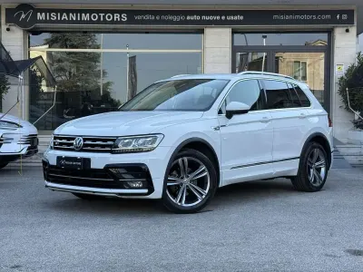 Usata VW Tiguan Sportline 150 CV (110 kW) 2020 Bianco SUV