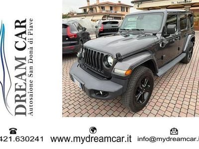 Usata Jeep Wrangler Unlimited Night Eagle 200 CV (147 kW) 2019 Grigio scuro SUV