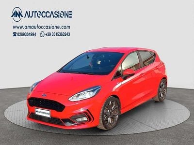 Usata Ford Fiesta ST-Line 125 CV (91 kW) 2018 Rosso Berlina