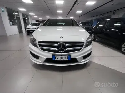Usata Mercedes A160 Premium 90 CV (66 kW) 2014 Bianco Berlina