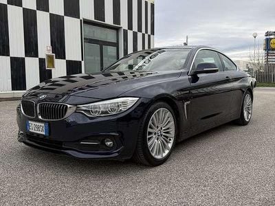 Usata BMW 420 Luxury Line 184 CV (135 kW) 2013 Blu/azzurro Coupé