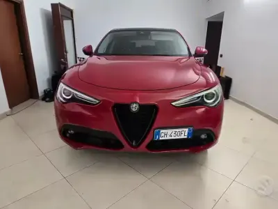 Usata Alfa Romeo Stelvio 210 CV (154 kW) 2019 Rosso SUV