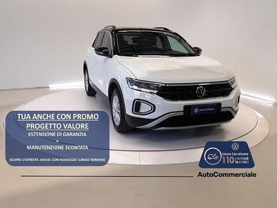Usata VW T-Roc Life 116 CV (85 kW) 2022 Bianco SUV