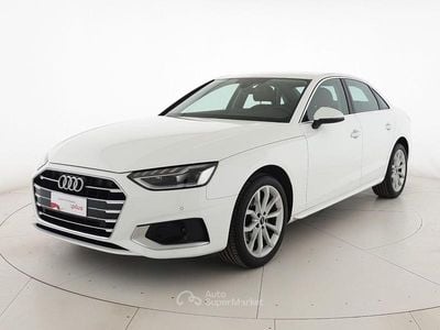 Usata Audi A4 Advanced 136 CV (100 kW) 2022 Bianco ibis Berlina