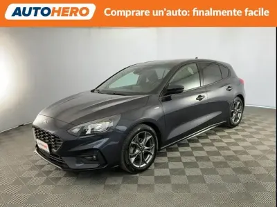 Usata Ford Focus ST-Line 125 CV (91 kW) 2020 Blu Berlina