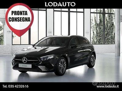 Usata Mercedes A180 Progressive 116 CV (85 kW) 2024 Nero Berlina