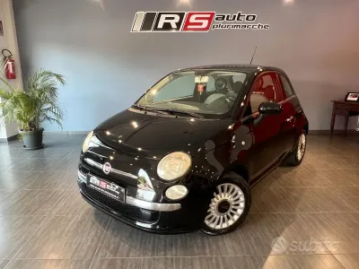 Usata Fiat 500 Lounge 69 CV (50 kW) 2010 Nero Berlina