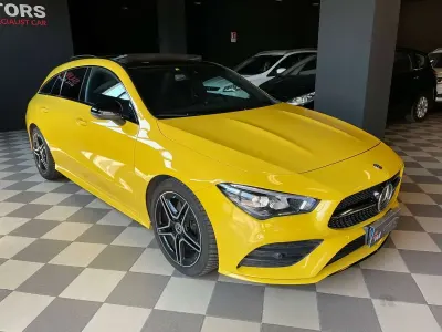 Usata Mercedes CLA200 Shooting Brake Premium 150 CV (110 kW) 2020 Giallo Station wagon