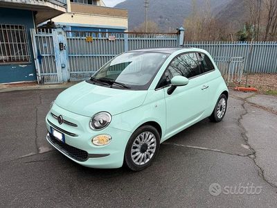 Usata Fiat 500 Lounge 95 CV (69 kW) 2017 Verde Utilitaria