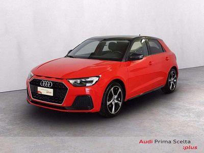 Usata Audi A1 Sportback 116 CV (85 kW) 2020 Rosso misano perla grigio manh Utilitaria