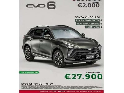 Nuova EVO Evo 6 177 CV (130 kW) 2025 Jade green SUV