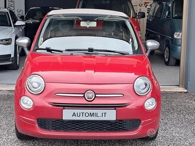 Usata Fiat 500C Mirror 69 CV (50 kW) 2017 Rosso Cabrio